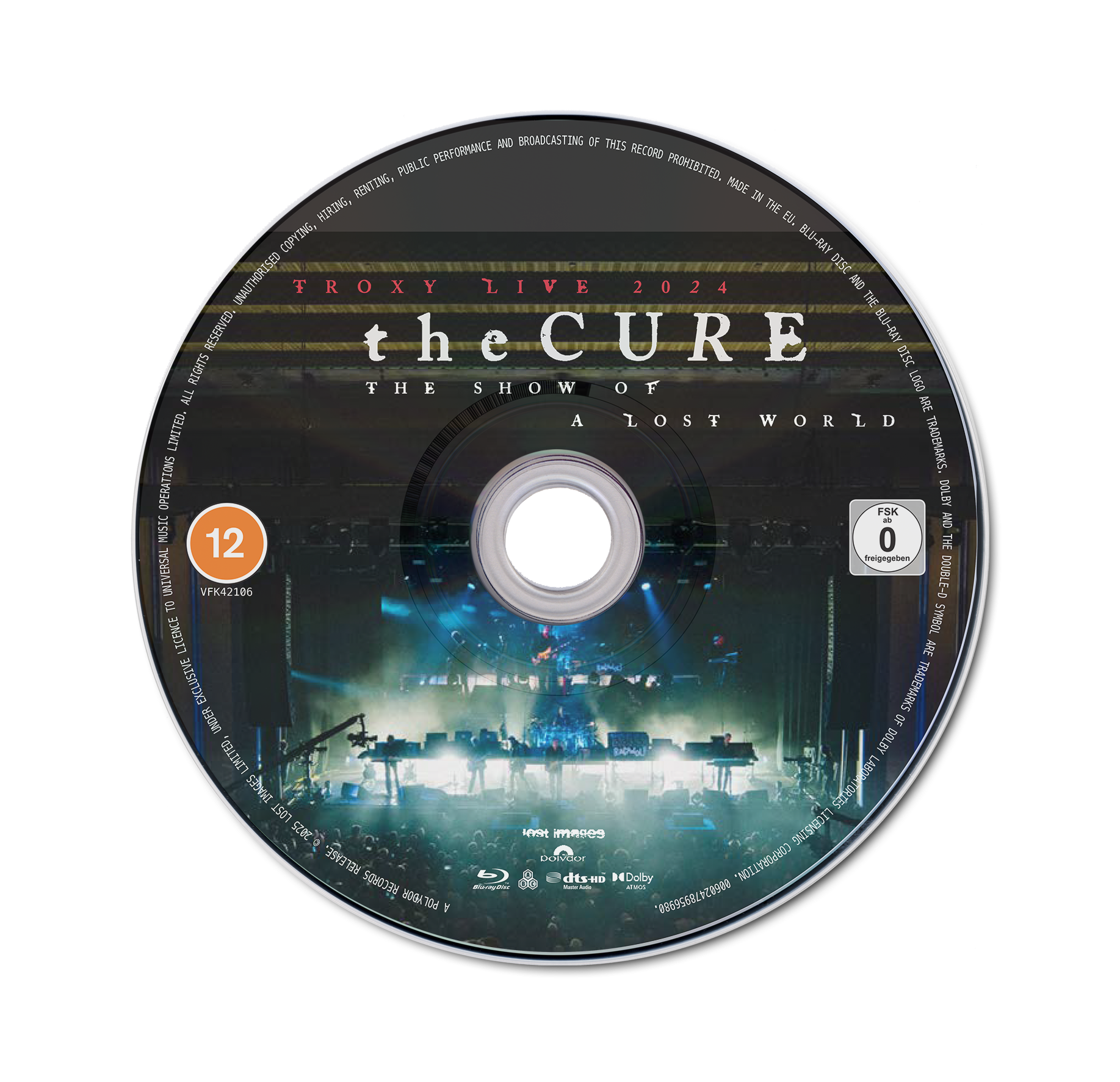The Cure - The Show Of A Lost World Blu Ray